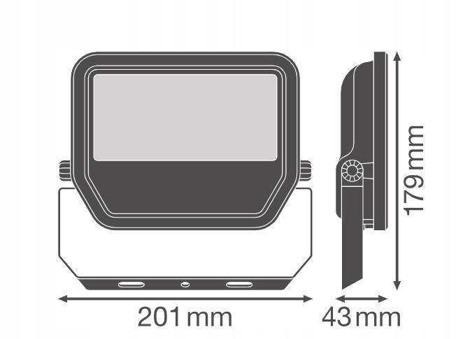 Naświetlacz Floodlight 50 P 41W 6KLM 840 PS SY100 BK Uniwersalny naświetlac