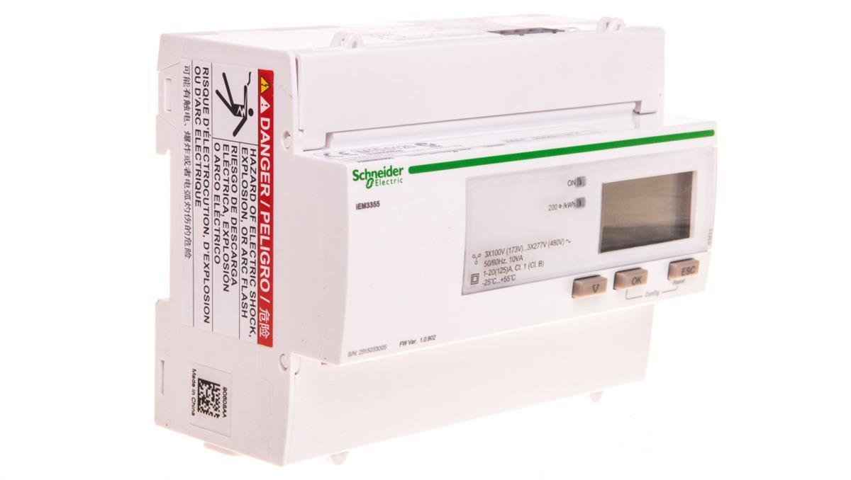 SCHNEIDER ELECTRIC Licznik energii iEM3355 125 A Modbus MID
