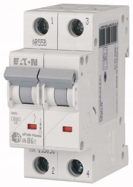 EATON Wyłącznik nadprądowy 6kA HN-B6/2