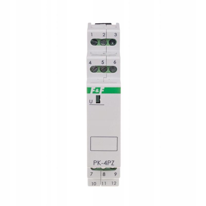 Przekaźnik elektromagnetyczny PK-4PZ 48V 48V AC/DC styk: 2P I=2x8A 2Z I=2x8
