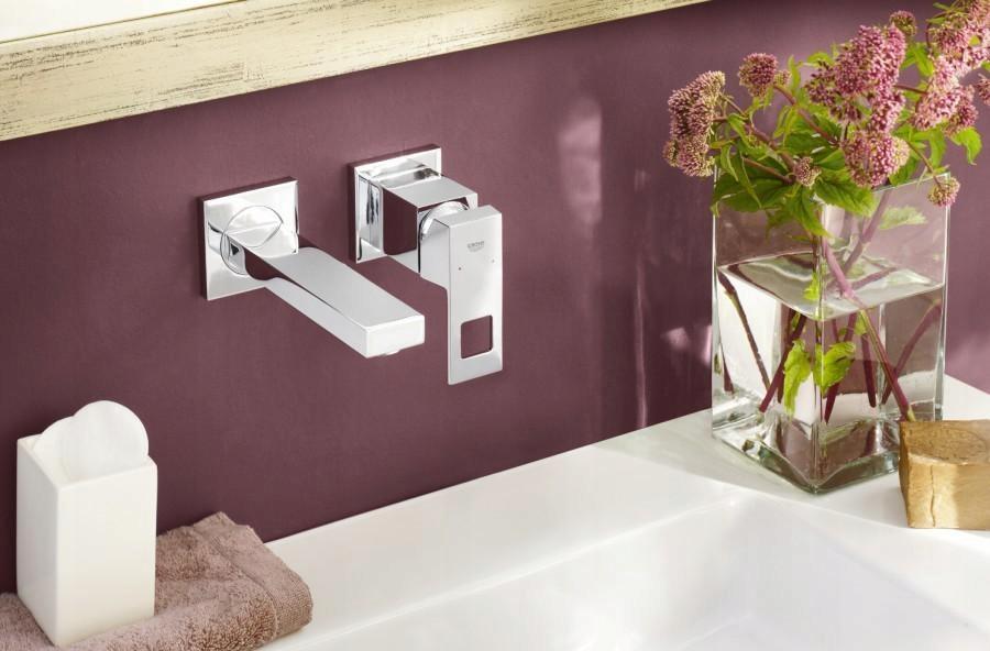 GROHE Bateria umywalkowa Grohe EuroCube 2-otworowa rozmiar S