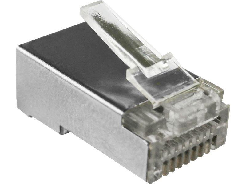 A-LAN Wtyk przelotowy RJ45 STP kat.6 (op.100 szt) ALANTEC