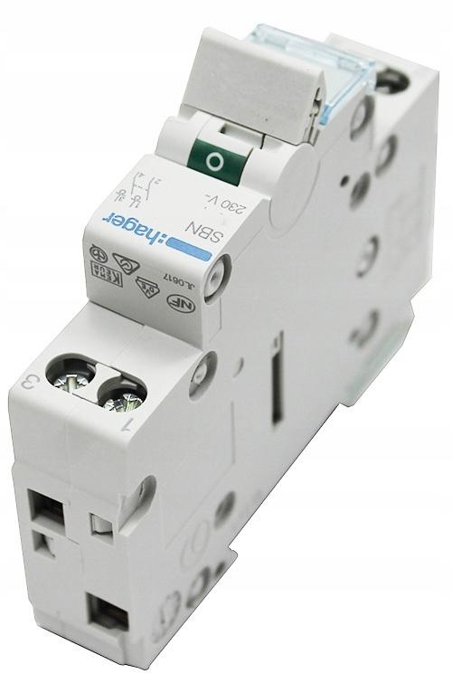 HAGER Rozłącznik izolacyjny modułowy 2P 16A 230VAC