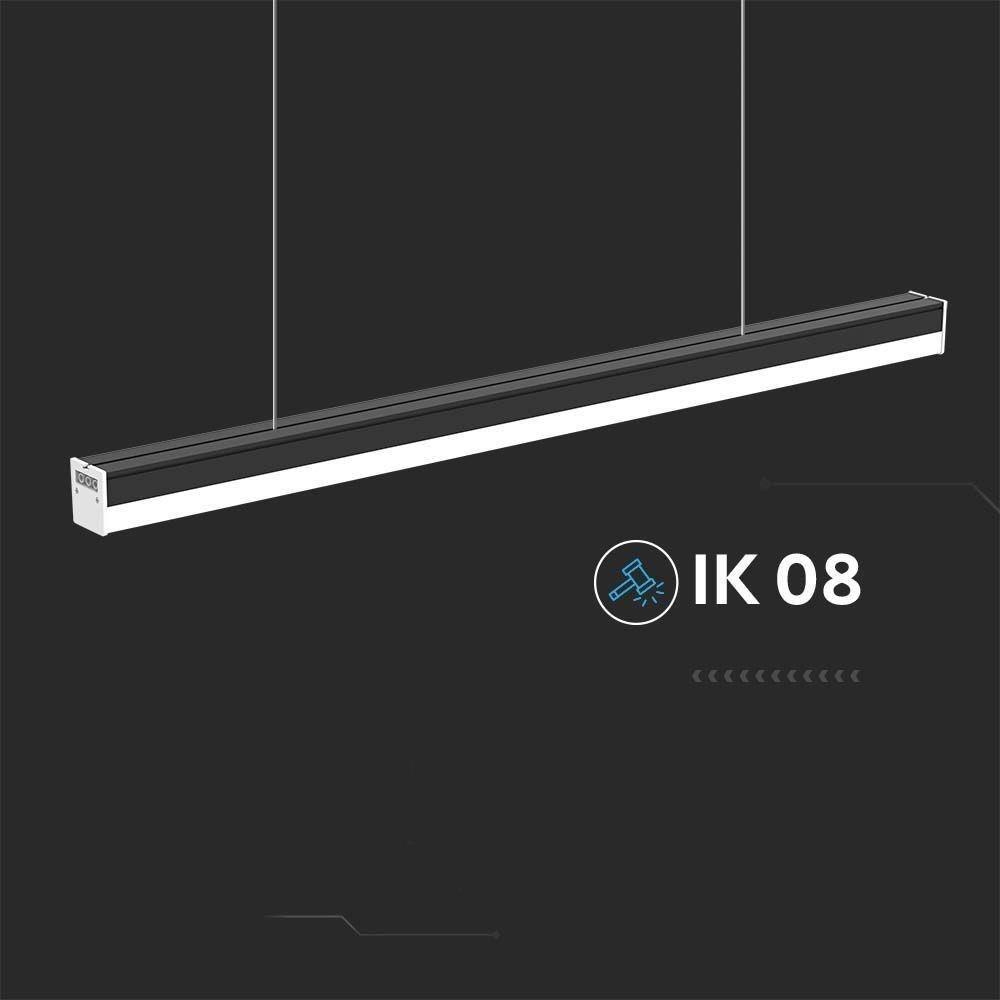 Oprawa V-TAC 40W Liniowa LINEAR LIGHT do łączenia Czarna VT-4140 4000K 4300