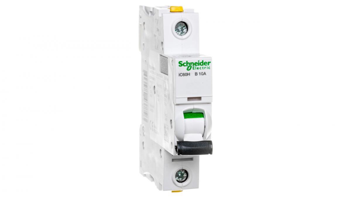 SCHNEIDER ELECTRIC Wyłącznik nadprądowy iC60H-B10-1 B 10A 1-biegunowy
