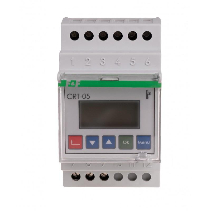 Regulator temperatury CRT-05 zakres temperatur -100-400°C montaż na szynie