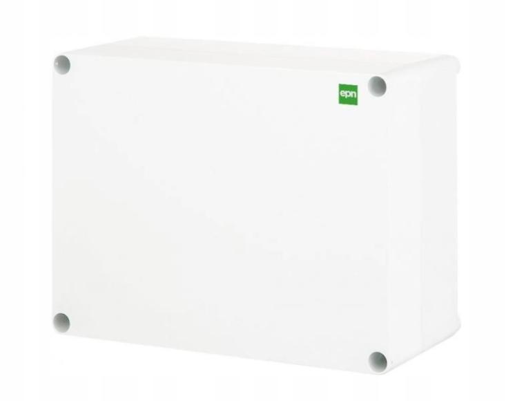 Puszka natynkowa N/T 270x220x106 IP65, kolor biały, INDUSTRIAL