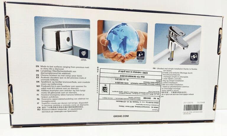 Bateria umywalkowa elektroniczna Grohe Bau Cosmopolitan E, na podczerwień 1