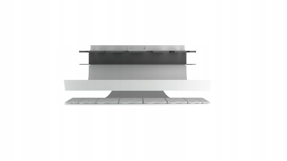 ZEHNDER Anemostat nawiewny ComfoValve Luna S125, Black