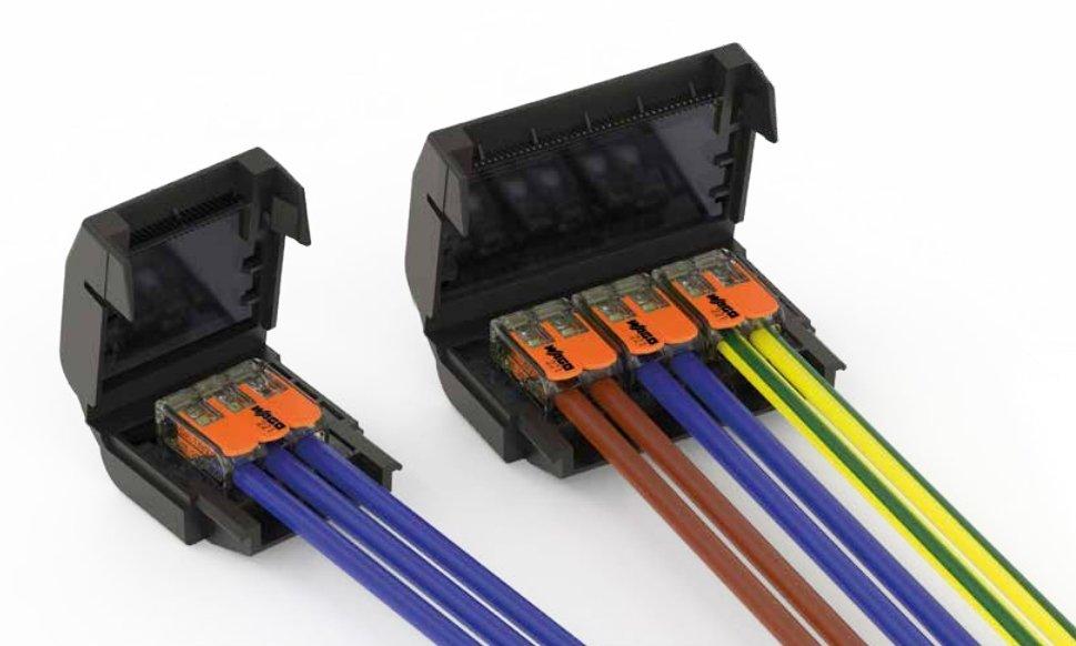 CELLPACK Puszka żelowa EASY-PROTECT 332 ze złączkami WAGO-COMPACT 221-412