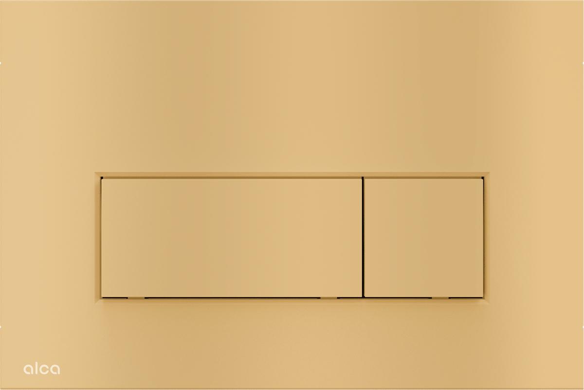 Przycisk sterujący ALCADRAIN THIN do systemów podtynk gold mat