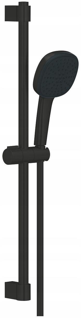 GROHE Zestaw prysznicowy GROHE Tempesta Cube 110 matte black z drążkiem