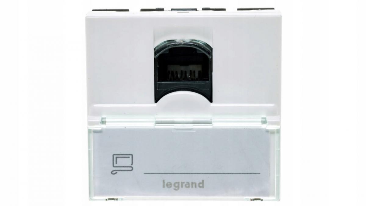 LEGRAND M45:2m 1xRJ45 kat6 UTP