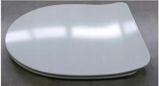 Deska sedesowa Moduo Delfi Slim, duroplast antybakteryjna, system wolnego o
