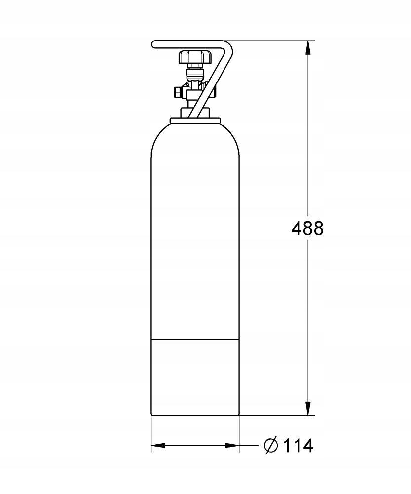 GROHE Zestaw startowy butla z CO2 GROHE Blue