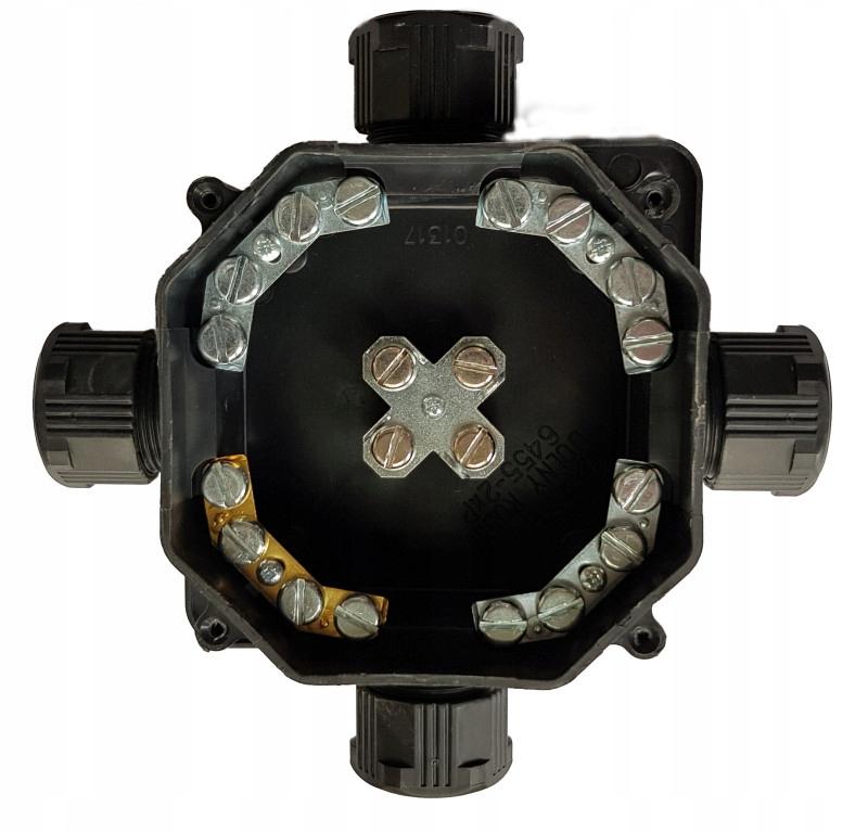 F-ELEKTRO Puszka hermetyczna 27P, 144x67x132 IP67 czarna