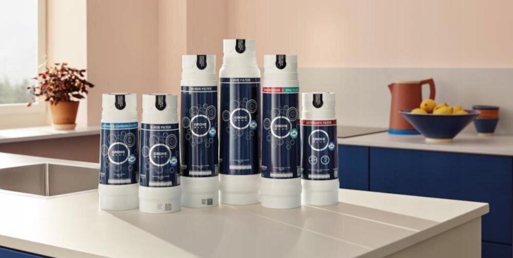 Zestaw startowy z filtrem Magnez+Cynk, wydajność 400 l Grohe Blue
