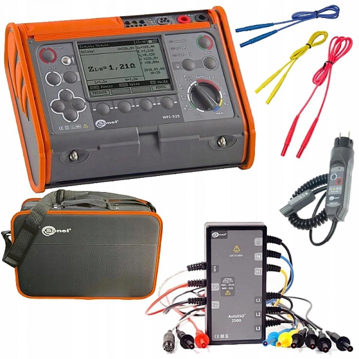 MPI-525 Wielofunkcyjny miernik parametrów instalacji elektrycznych do 2500V