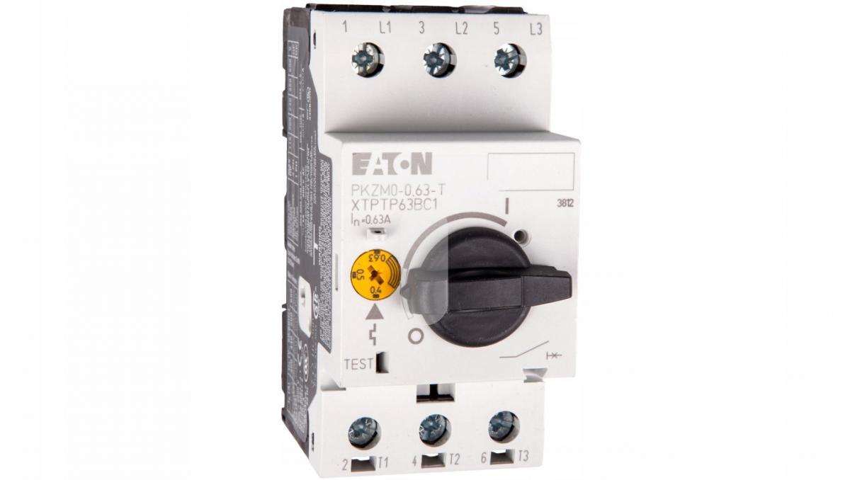 EATON Wyłącznik do ochrony Trafo 0,63A PKZM0-0,63-T