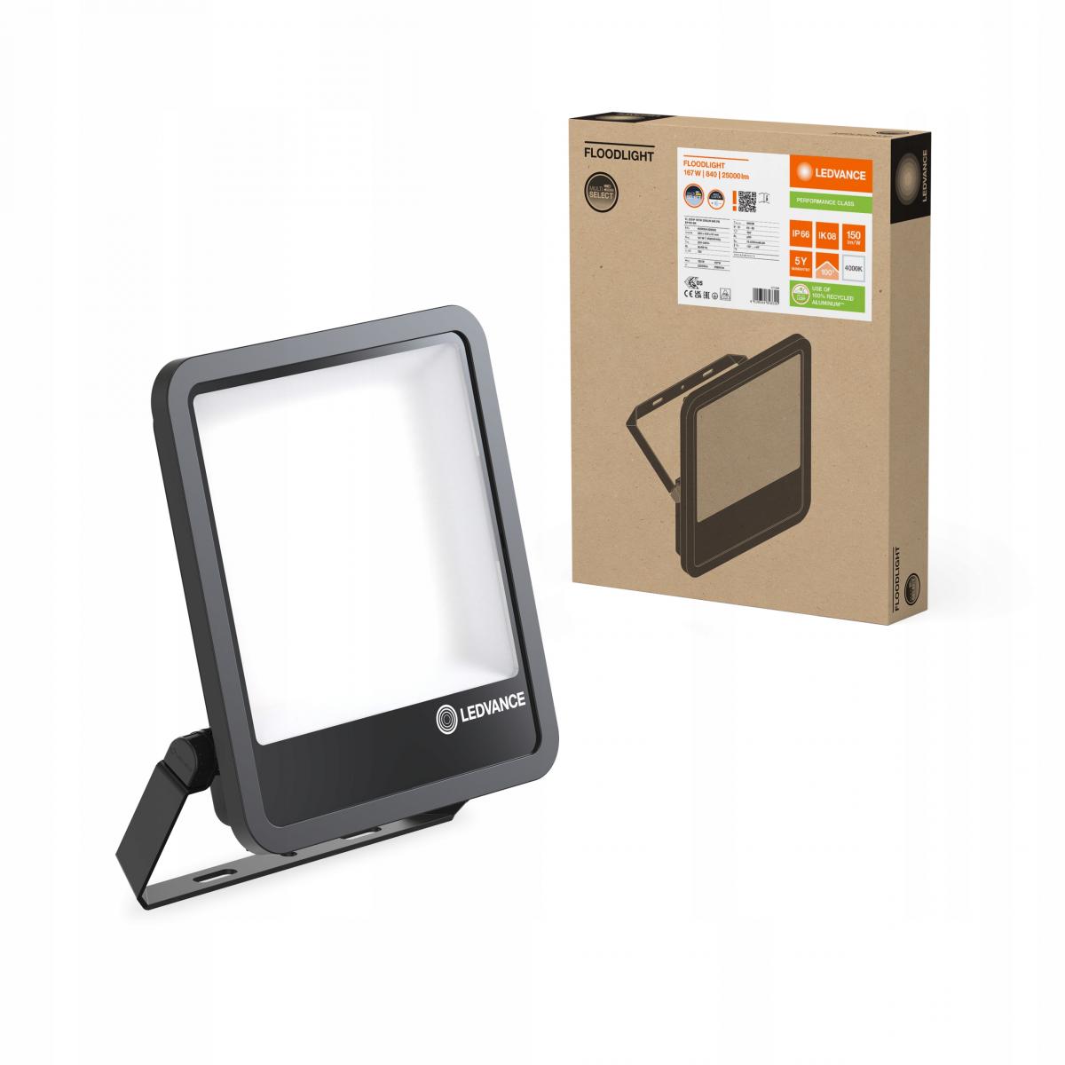 Naświetlacz Floodlight 250 P 167W 25KLM 840 PS SY100 BK Uniwersalny naświet