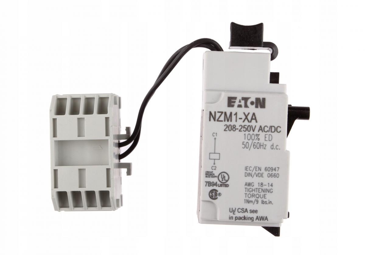 EATON Wyzwalacz wzrostowy z listwą zaciskową NZM1-XA208-250AC/DC