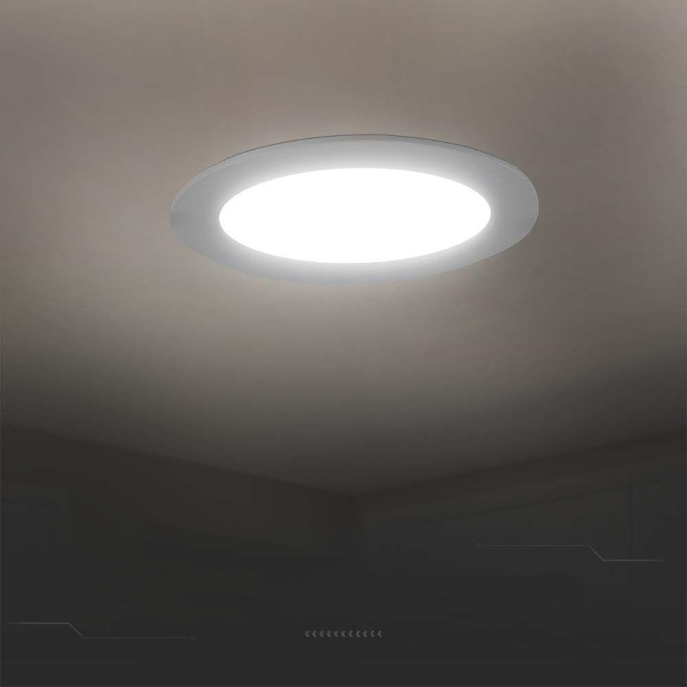 Panel LED V-TAC Wpuszczany Premium Downlight 24W Okrągły fi300 VT-61024 400