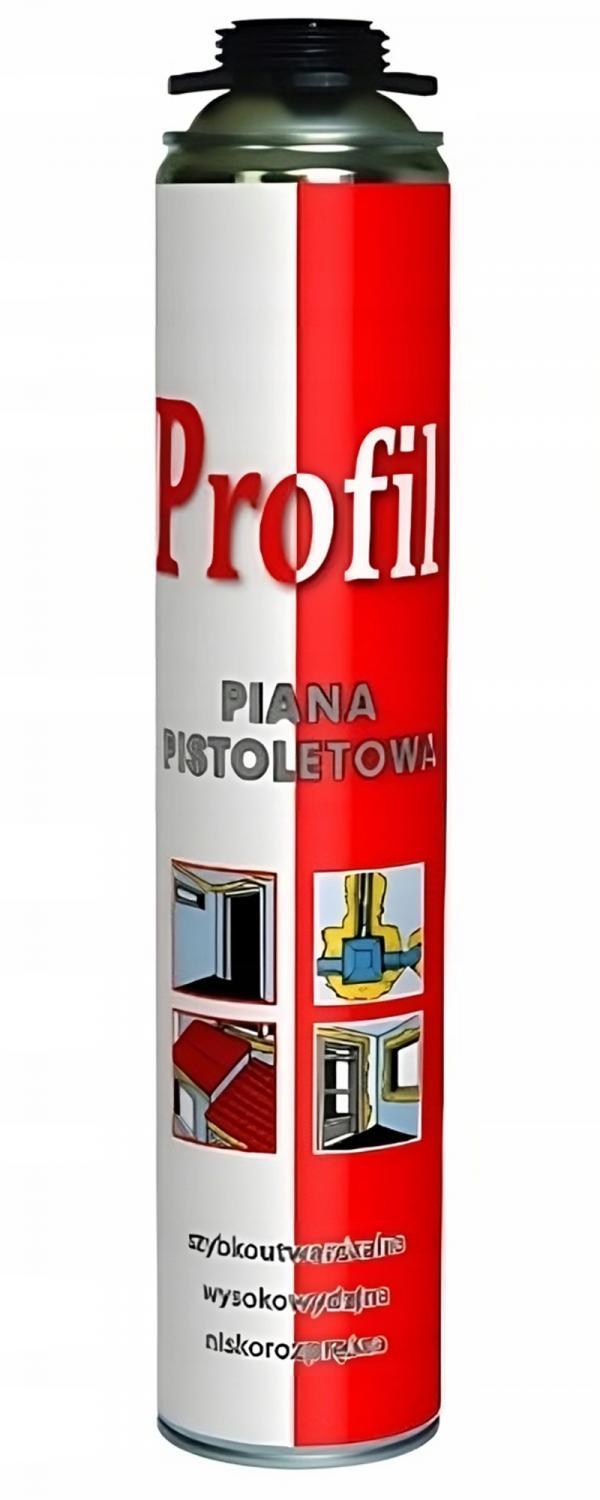 Piana pistoletowa profil 750 ml, niskorozprężna