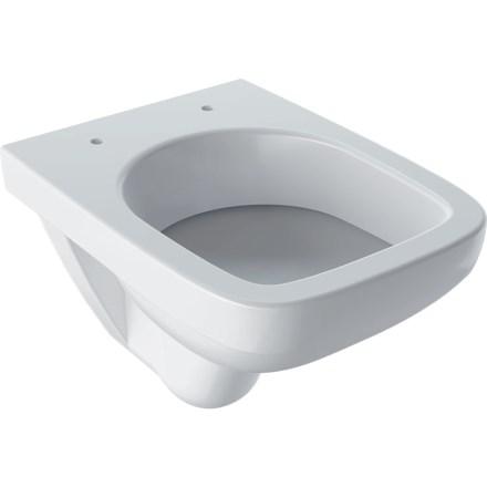 Miska wisząca WC Selnova Compact, lejowa, B36 cm, H34 cm, T48 cm, krótka, k