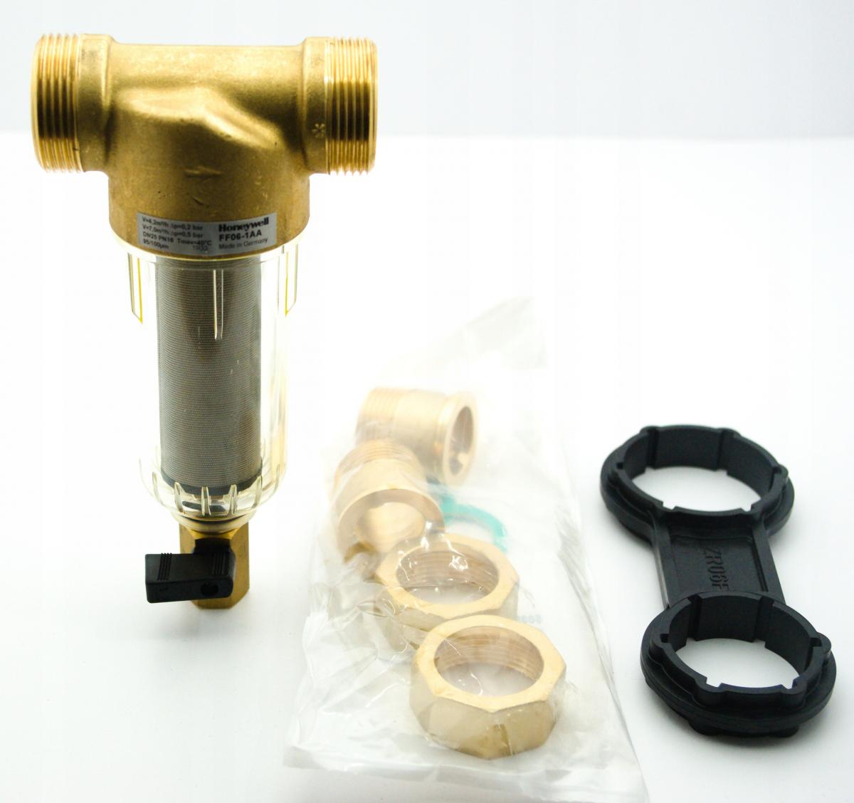 RESIDEO BRAUKMANN Filtr mini-plus do wody pitnej, 1, z opłukiwaniem