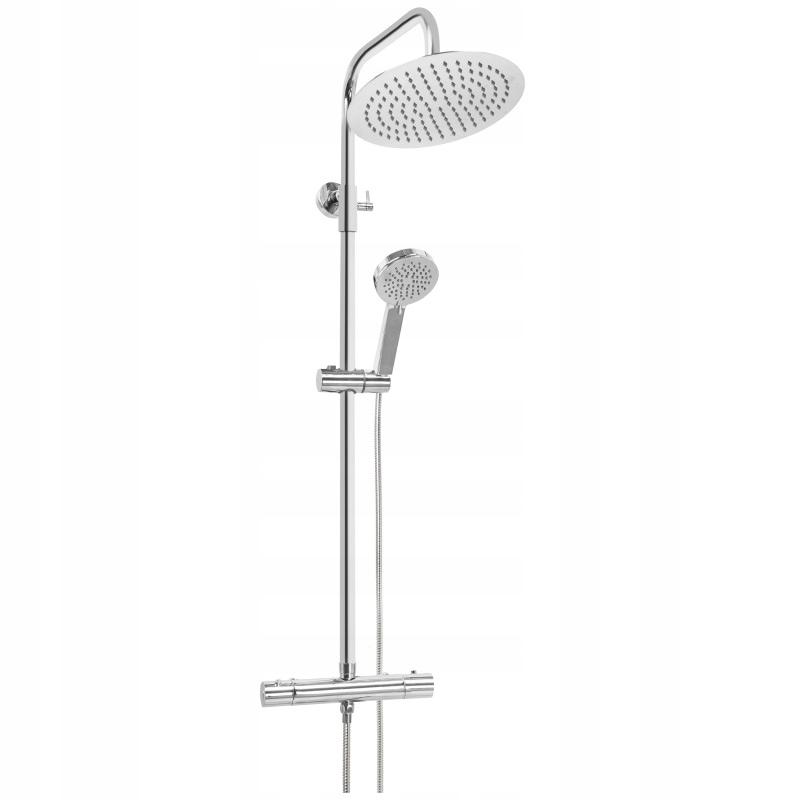 INVENA DESZCZOWNIA Z BATERIĄ TERMOSTATYCZNĄ IMOLA