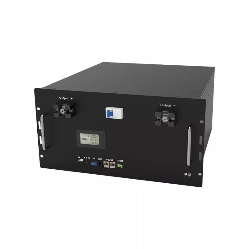 Magazyn Bank Energii V-TAC Powerbank Jednofazowy 9.6kWh RACK 48V 200Ah LiFe