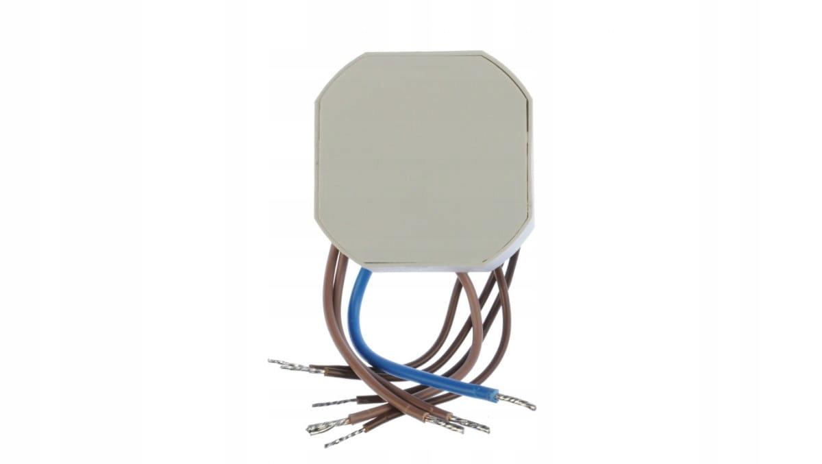 Sterownik rolet STR-1 dwuprzyciskowy, Un=230V AC, 8A, montaż w puszce podty