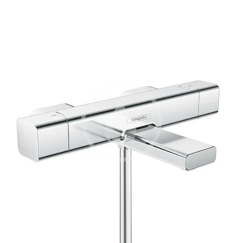 Bateria wannowo-prysznicowa jednouchwytowa ścienna Hansgrohe Ecostat