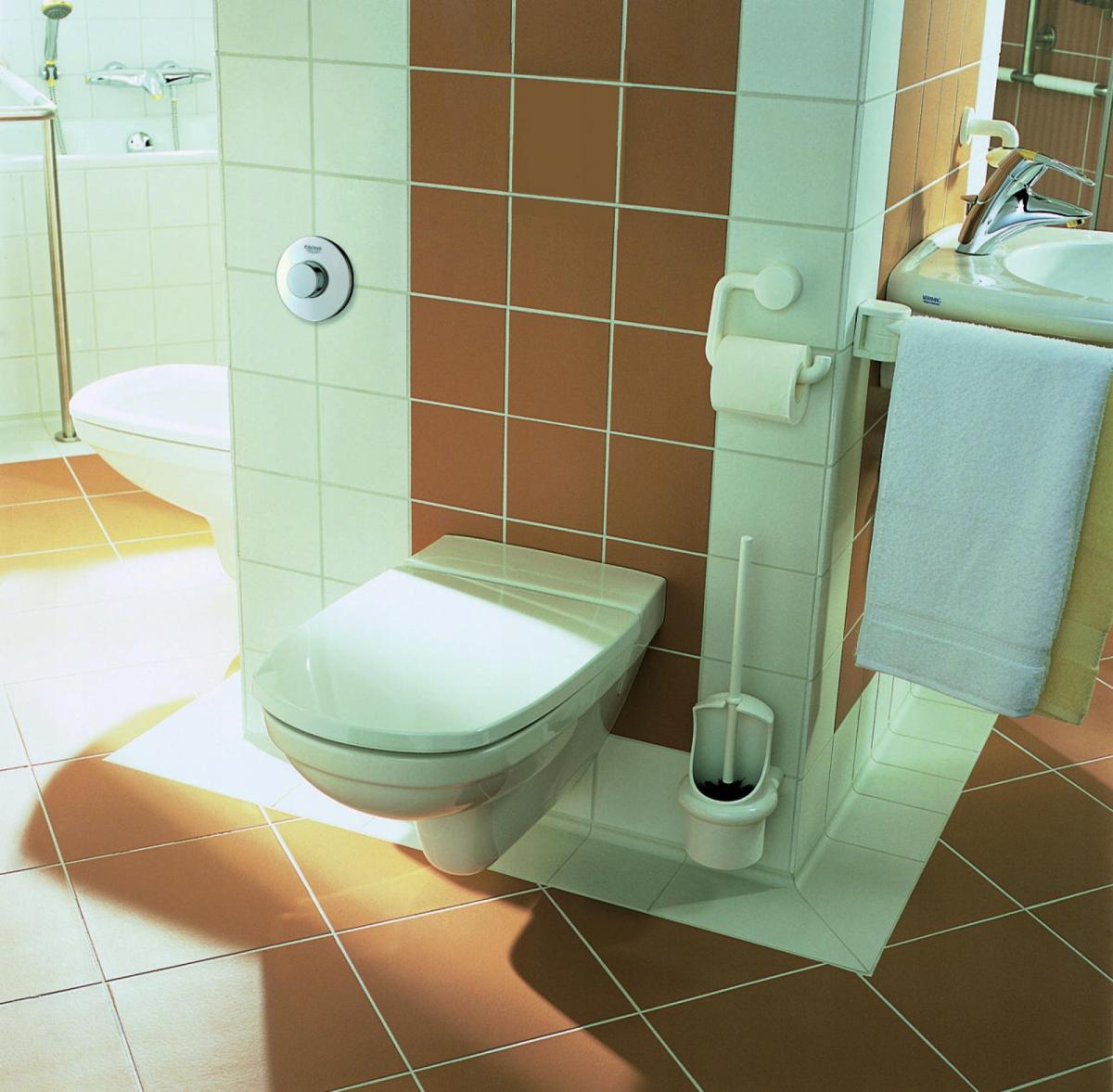 Przycisk GROHE pneumatyczny do WC chrom