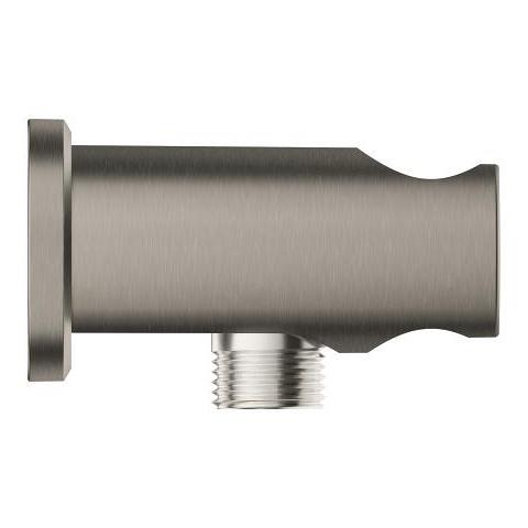 Rainshower Kolanko przyłączeniowe ścienne, Brushed Hard Graphite, okrągła r