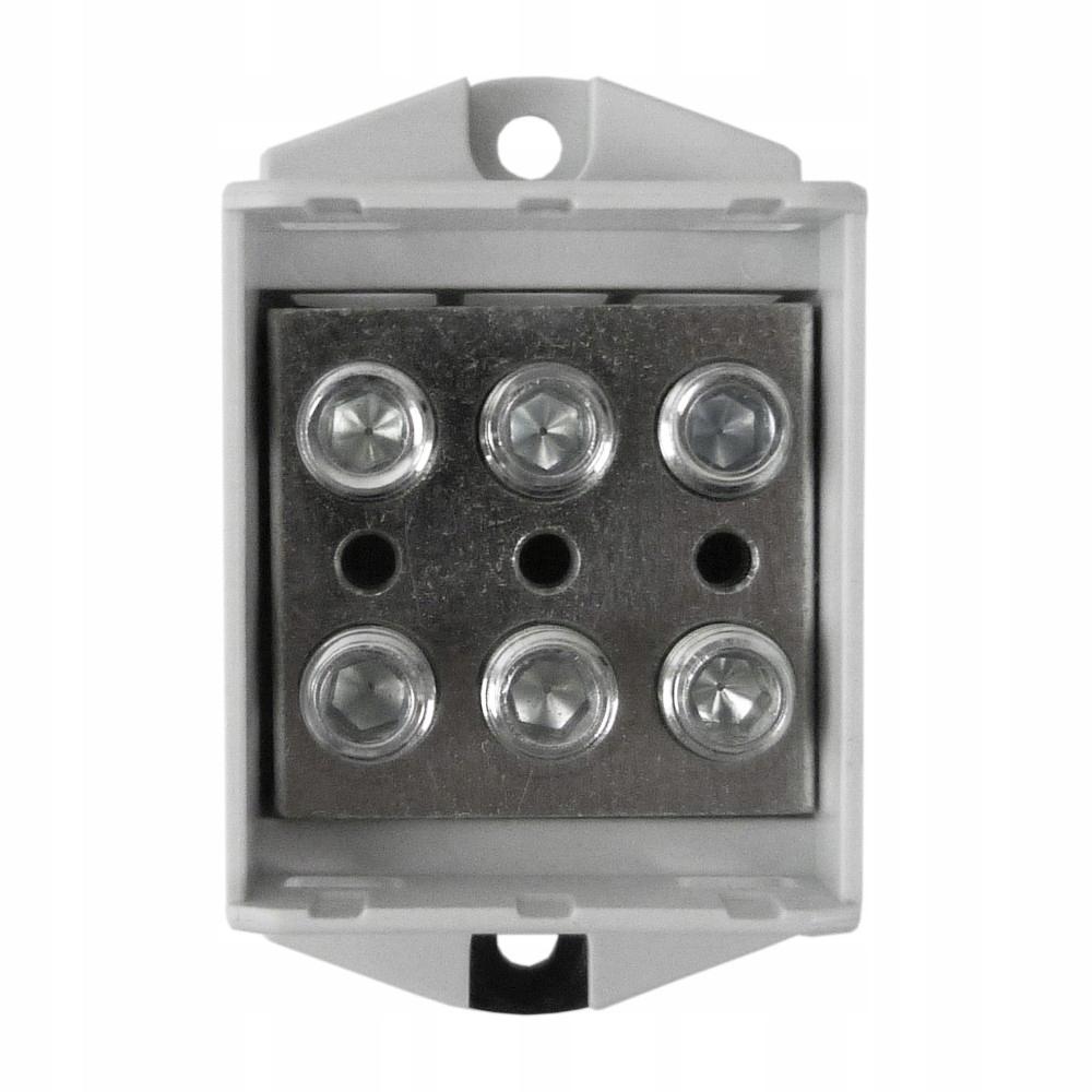 Złączka OTL50-3 szary 3xAl/Cu 1,5-50mm2 1000V AC/1500V DC, zacisk uniwersal