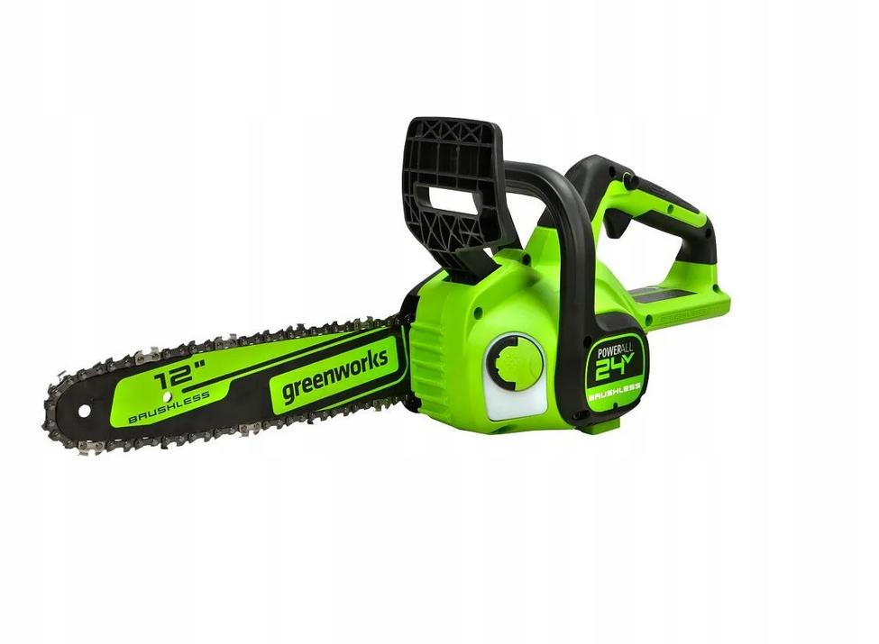 Pilarka Łańcuchowa Greenworks Gd24Cs30K4 Zestaw Ładowarka + Aku 4 Ah 24V