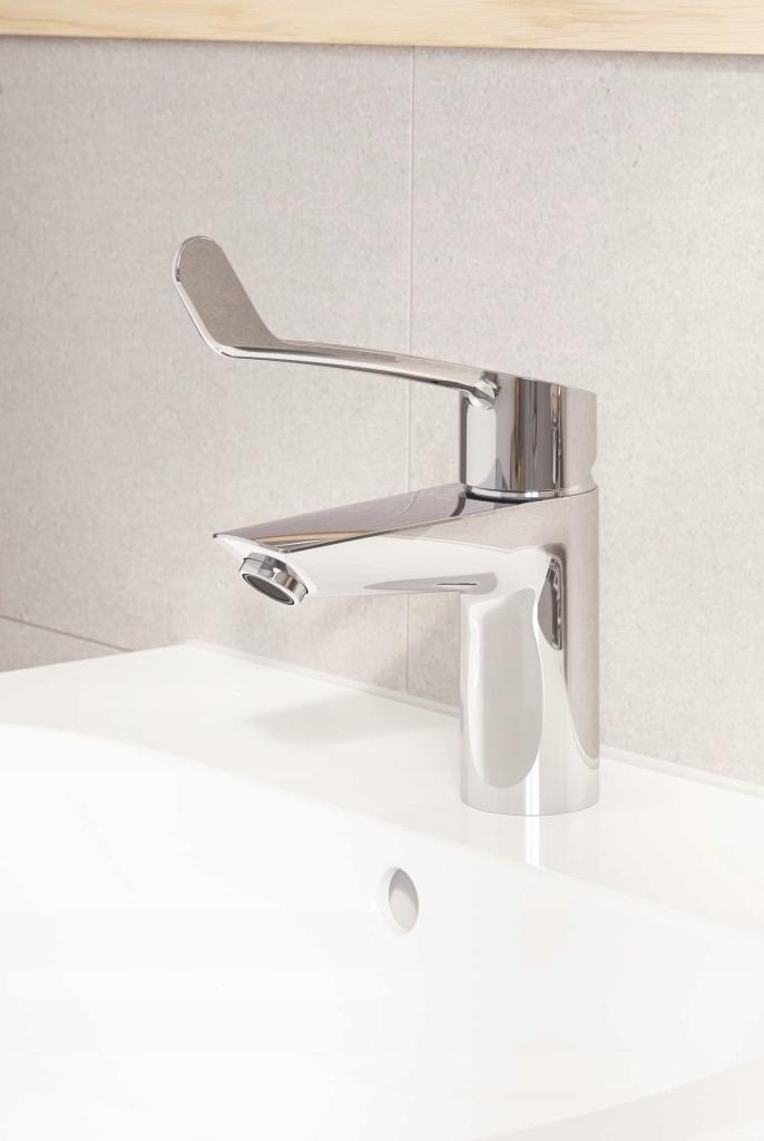 Bateria umywalkowa Grohe Eurosmart jednouchwytowa, rozmiar S, chrom, regula