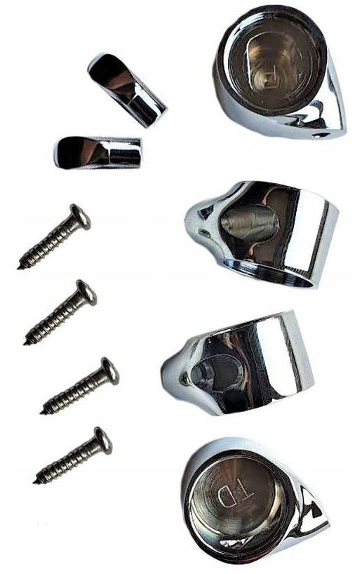 ROCA Elementy metalowe do zawiasów wolnoopadających mosiądz ROCA