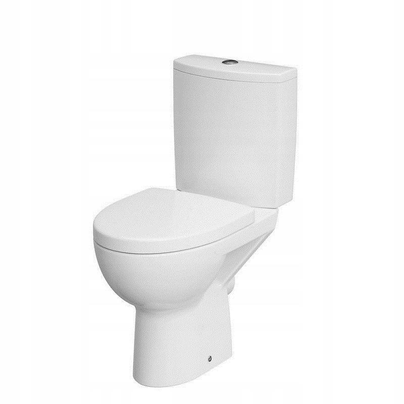 Kompakt 478 Parva New CleanOn 3/5 l,odpływ poziomy, deska duroplastowa woln