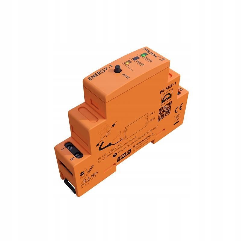 F&F Monitor energii elektrycznej jednofazowy, WI-MEF-1 40A WI-MEF-1-40