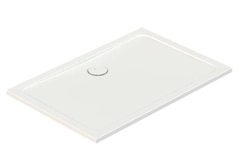 Brodzik akryl prostokątny 70x100x5 cm SANPLAST Free Line B/FREE stelaż STB