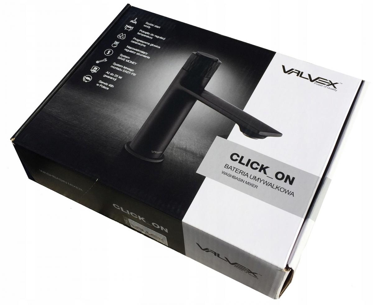 VALVEX DECOR BLACK Bateria umywalkowa stojąca