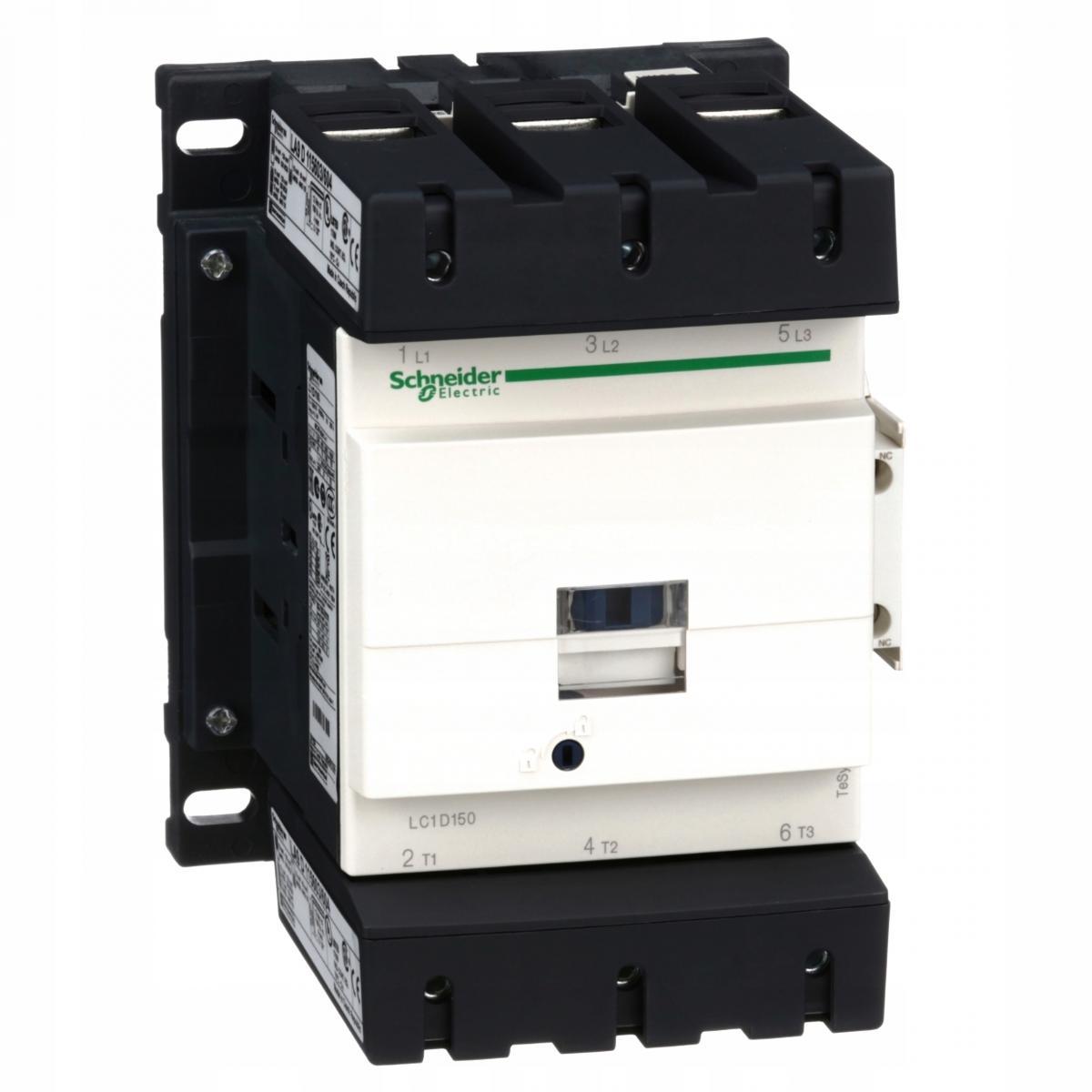 SCHNEIDER ELECTRIC Stycznik mocy TeSys D AC3 150A 3P 1NO 1NC cewka 230VAC