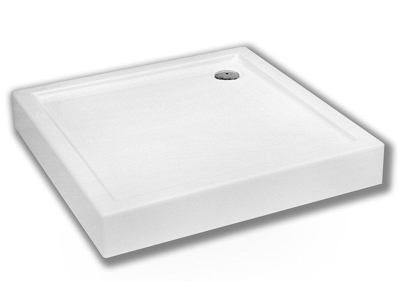 SCHEDPOL Brodzik akrylowy Competia z podbudową Stabilsound Plus 90x90