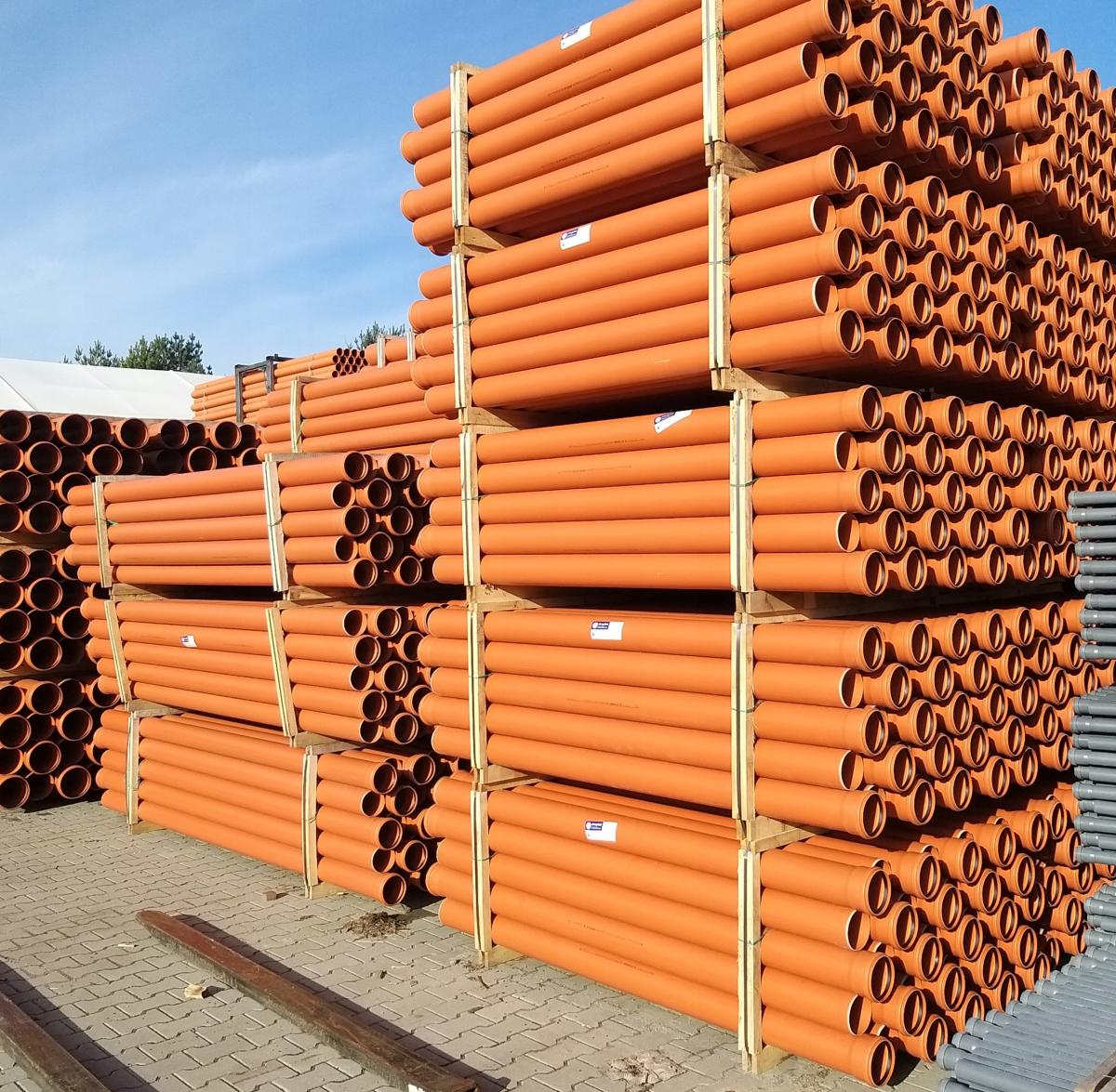 Rura kanalizacyjna zewnętrzna PVC 110X3.2X2000 SN8 KL.S LITA, z uszczelką K