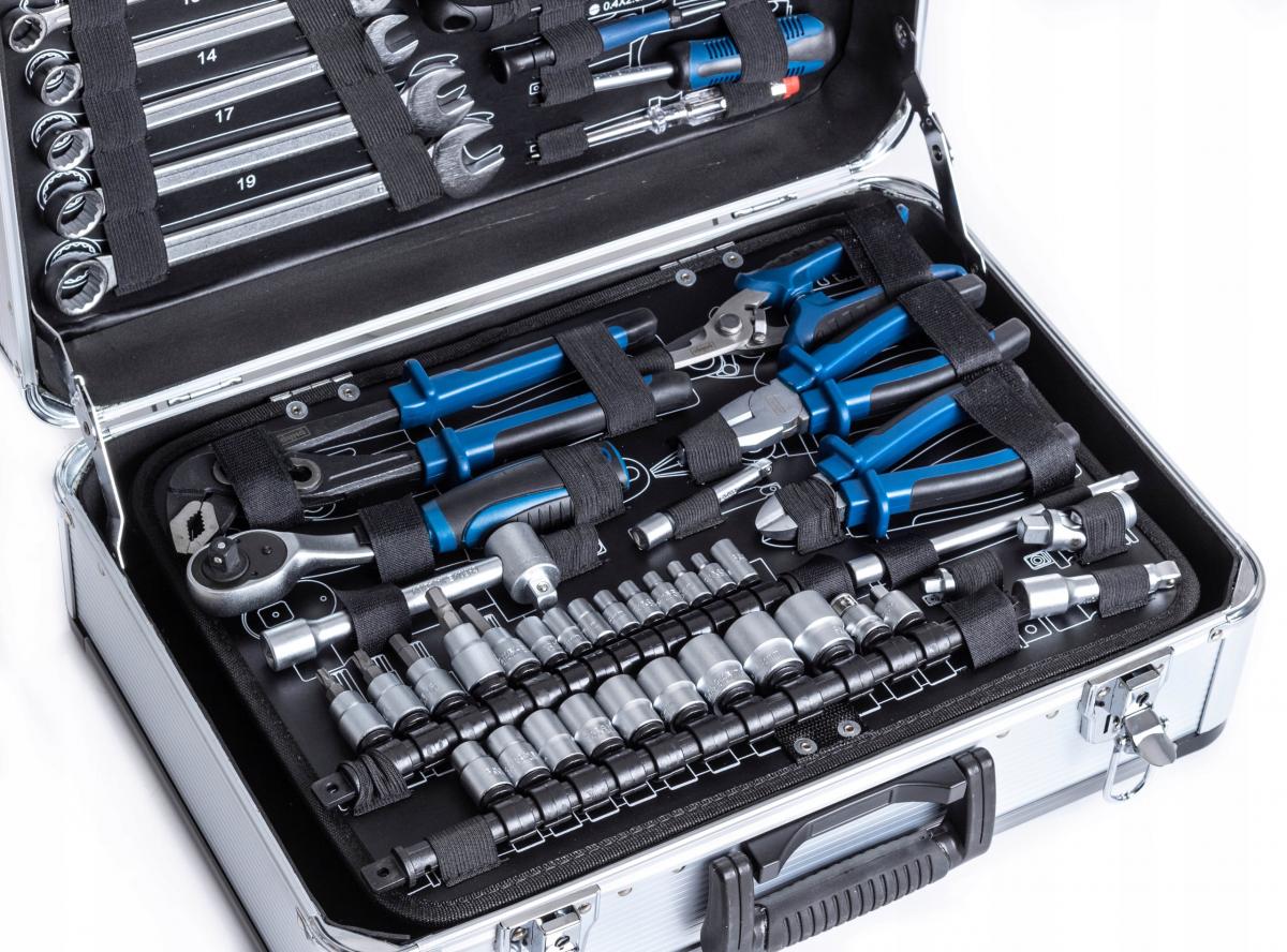 SCHEPPACH Zestaw kluczy Scheppach TB150 w walizce - 101 elementów