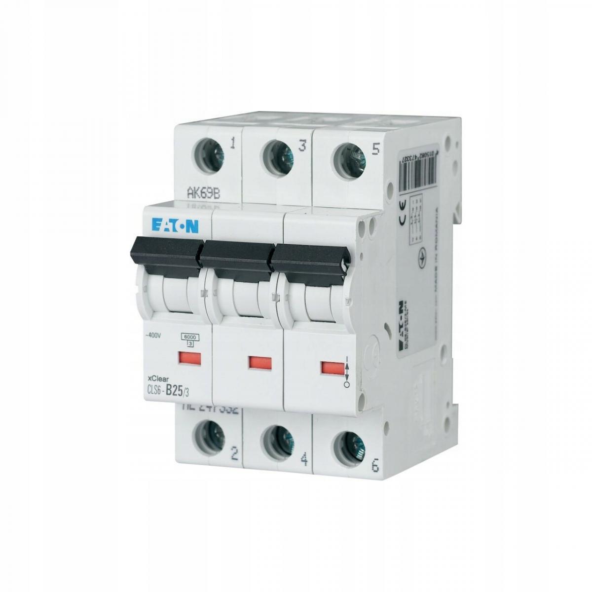 EATON Wyłącznik nadprądowy 6kA HN-B20/3