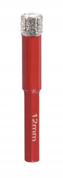 MODECO EXPERT Otwornica diamentowa 12mm HEX max 3200 obr/min