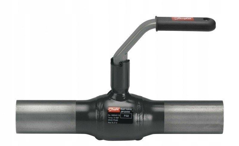 DANFOSS Zawór kulowy JIP z końcówkami do wspawania, PN40, DN50